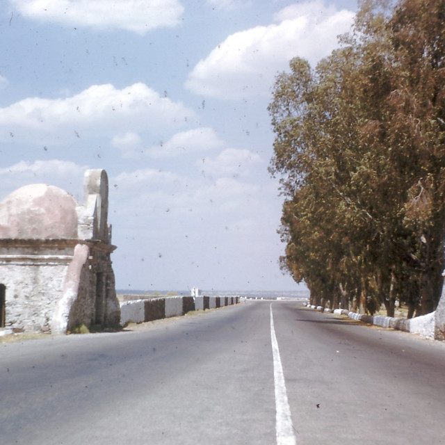 Carretera en México, fotografía de archivo; no muestra las movilizaciones del 26 de octubre.