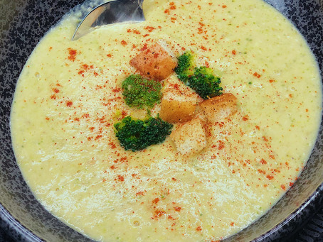 .Broccoli and Potato Soup.