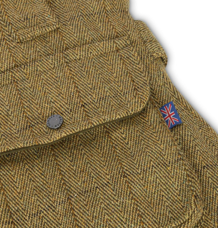 Thumbnail: English Ladies Wool Tweed Padded Jacket