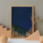 Starry Night Sky Photograph Wall Hanging and Wall Art