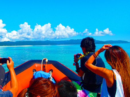パナリ島でシュノーケル体験〜💙🏝