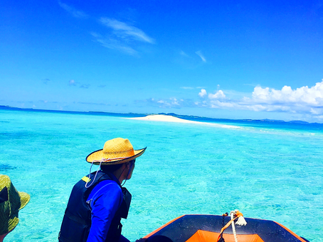 島旅で至福の時間を〜💙🌴