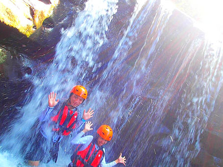 西表島でキャニオニング体験〜🌴
