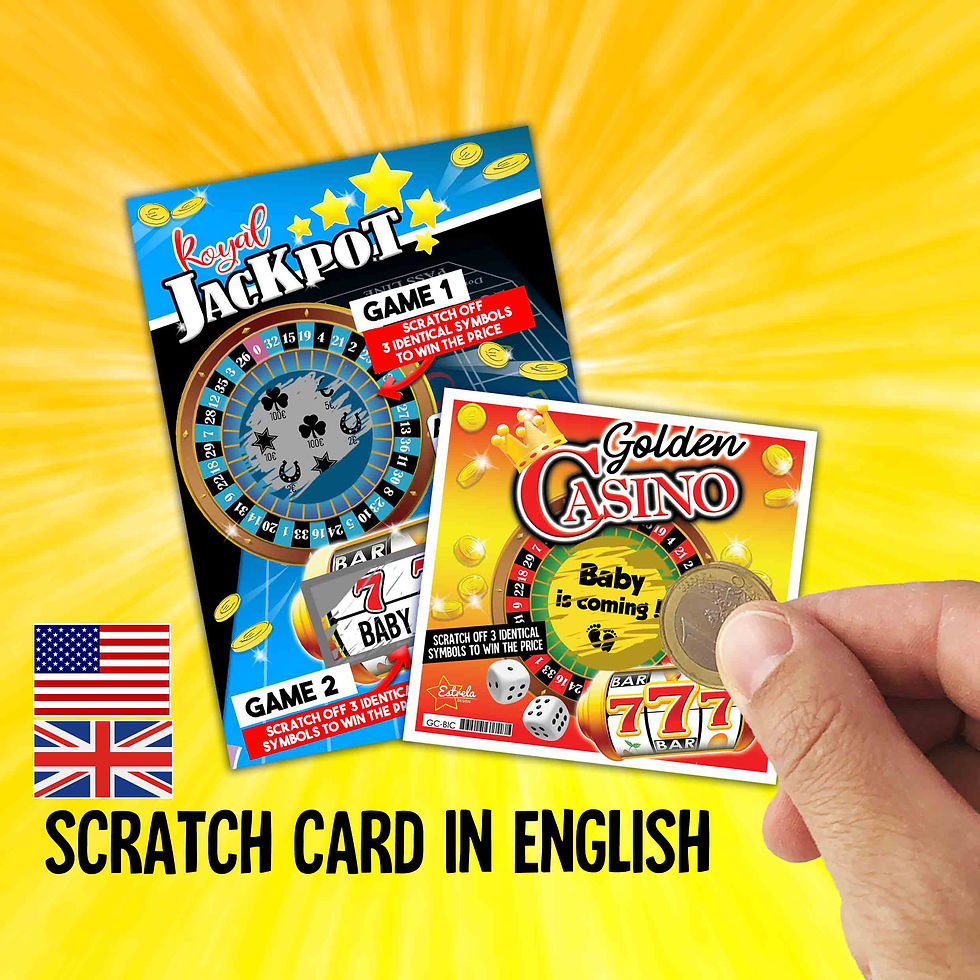 Miniature : ENGLISH - Scratch card