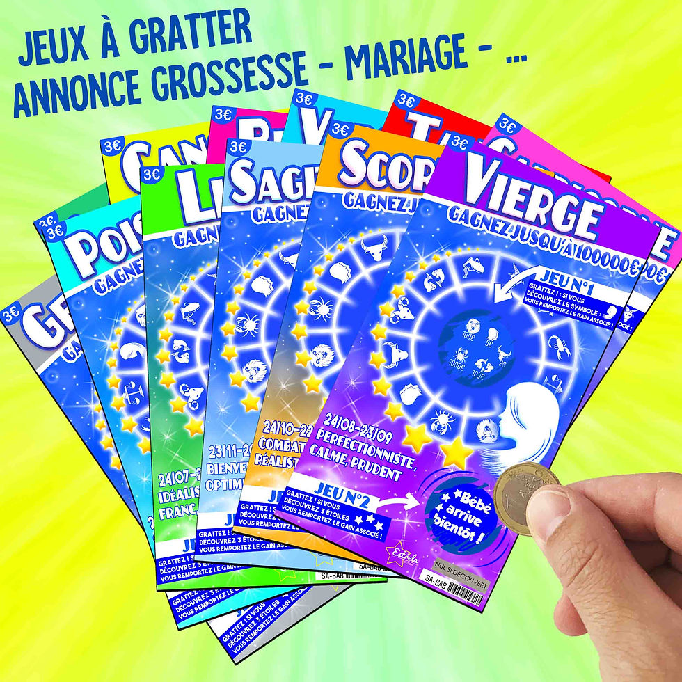 Miniature : Carte à gratter