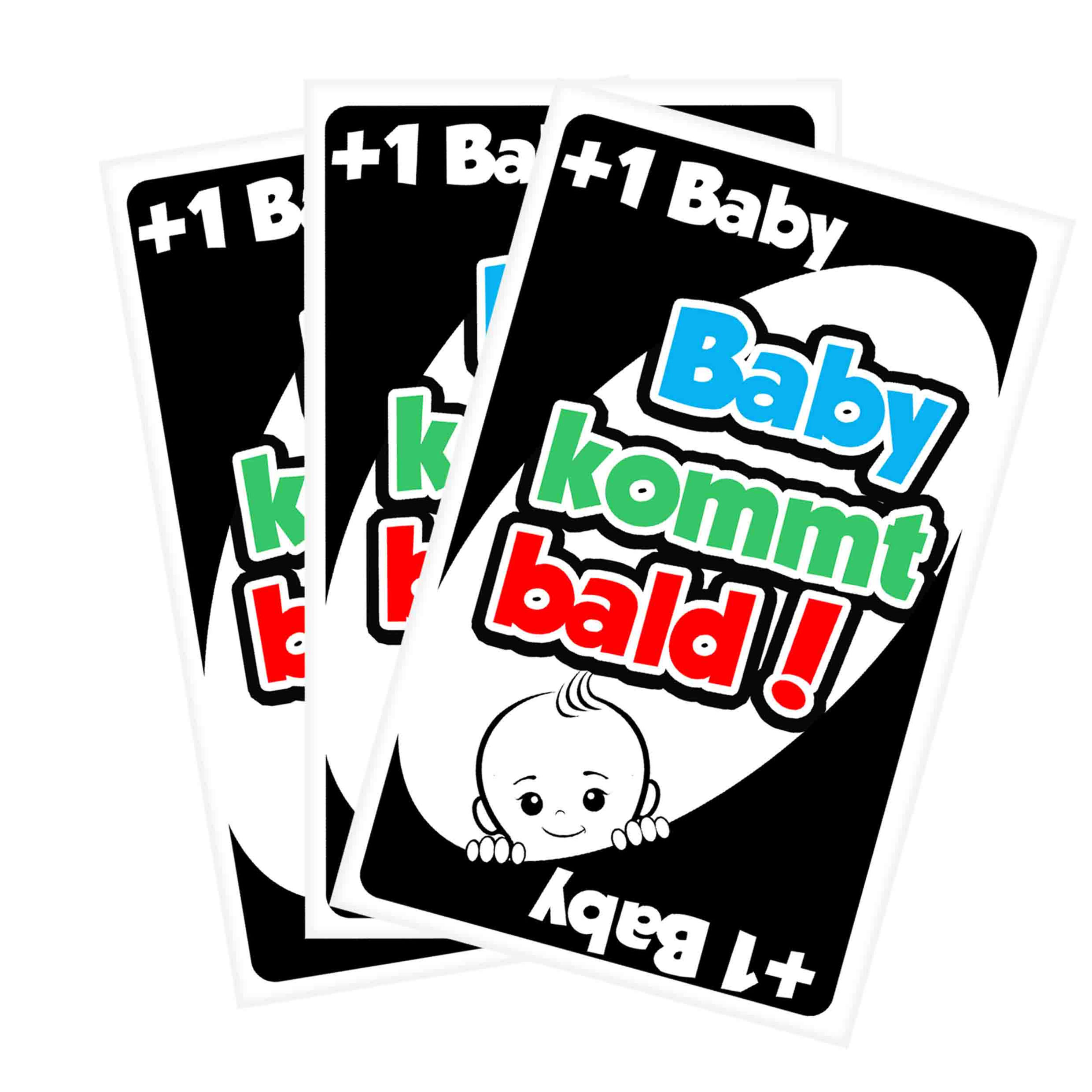 DEUTSCHE - SCHWANGERSCHAFT VERKÜNDEN – KARTENSPIEL