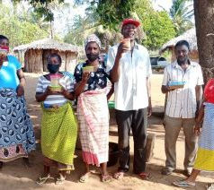 Members of Makomane Muhate and Mussacate associations trained in agro-processing and salt iodization
