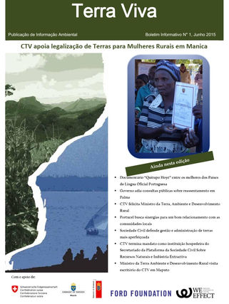 Boletim Informativo N° 1, Junho 2015