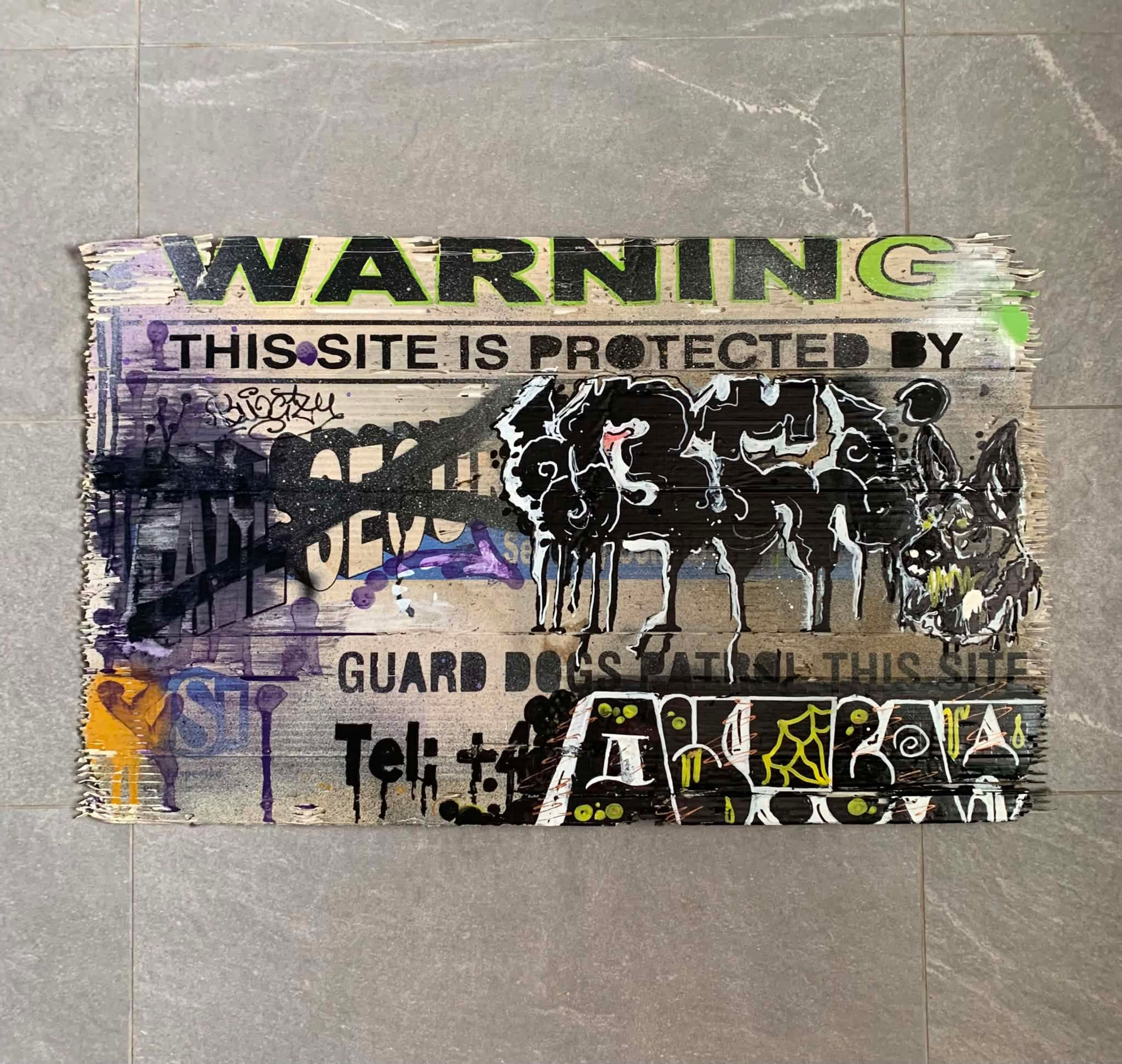 WARNING SIGN (OUTLAW)  1/1