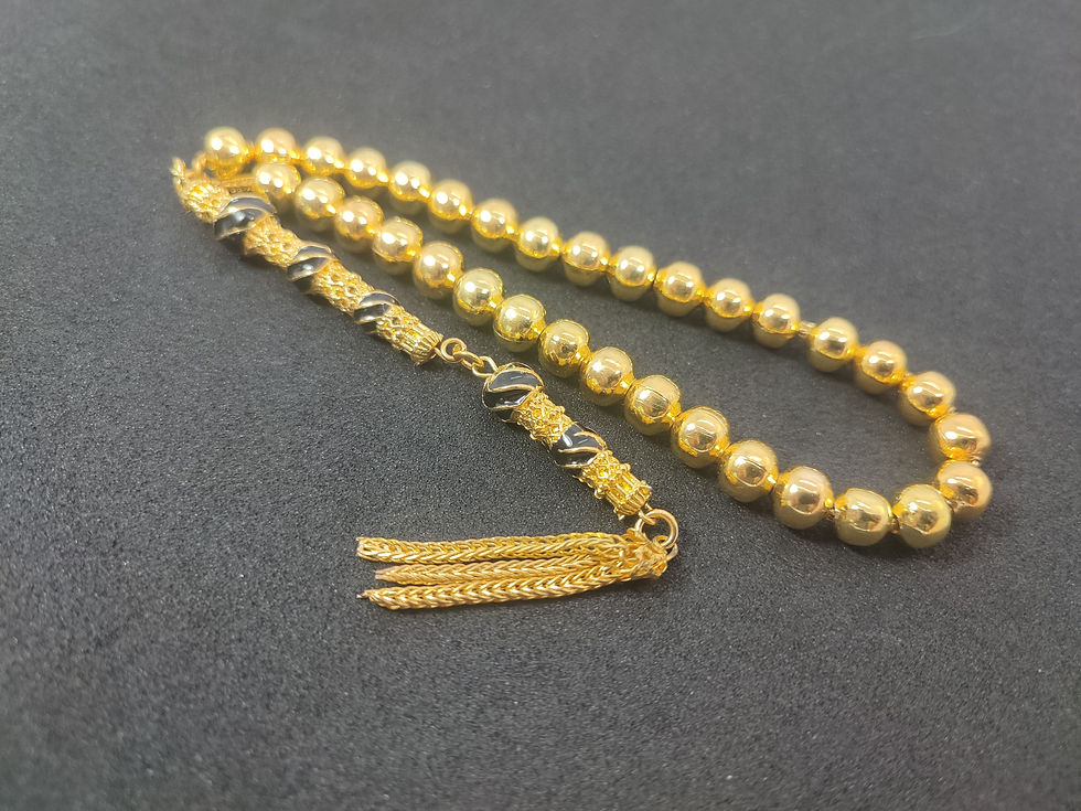 NAKKAŞ İMAME İP YOLU ZİNCİRLİ DÜŞÜK AYAR GÜMÜŞ TESBİH