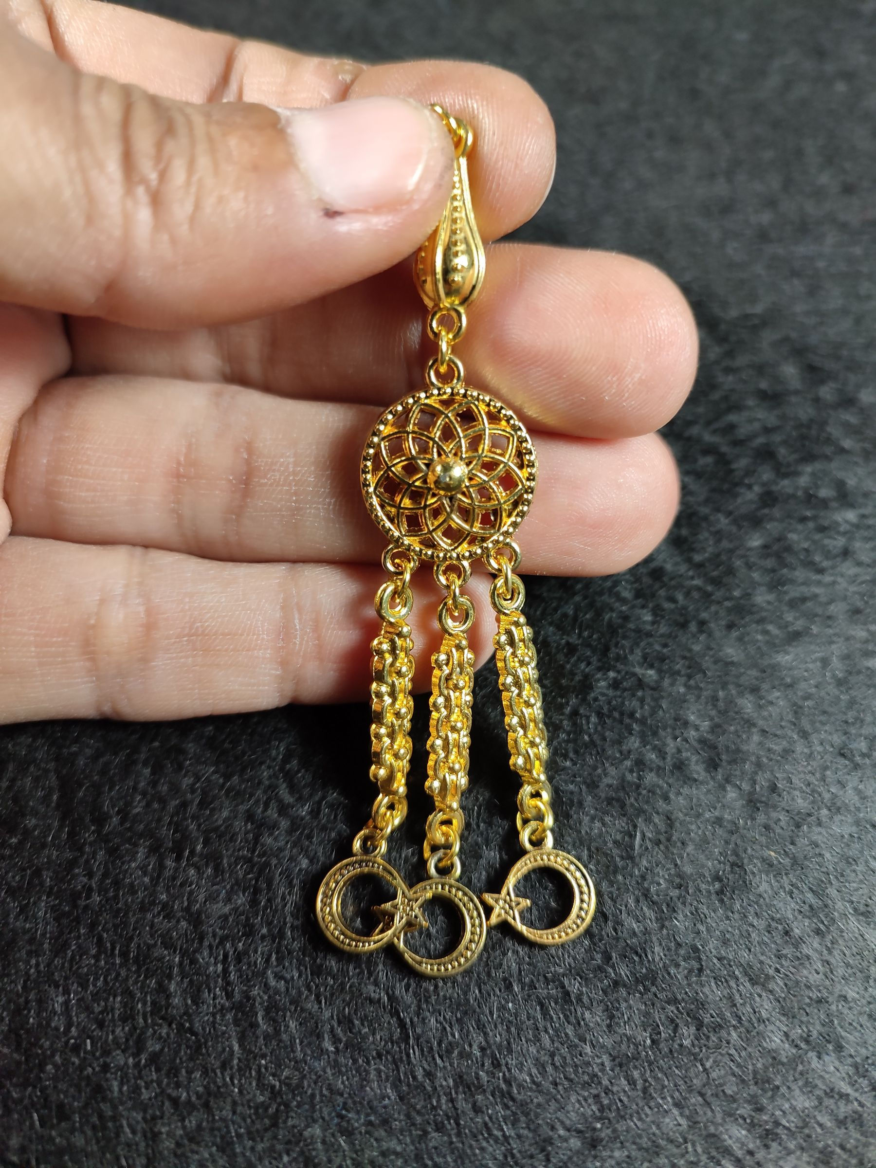 ALMAN GÜMÜŞ TESBİH PÜSKÜLÜ