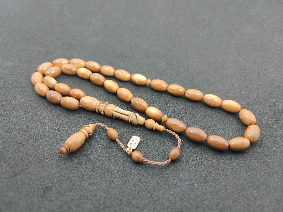 MUSTAFA UYSAL USTA ESERİ İMAME HİTAME KALEM OYMA NATUREL KUKA