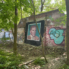 Berlin Wall, Reinickendorf near Schönholz S-Bahn station.