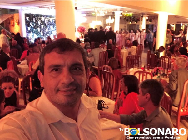 Encontro com assinantes da TV Bolsonaro