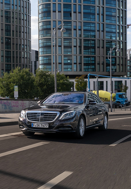 S Klasse als Chauffeurdienst in Frankfurt am Main