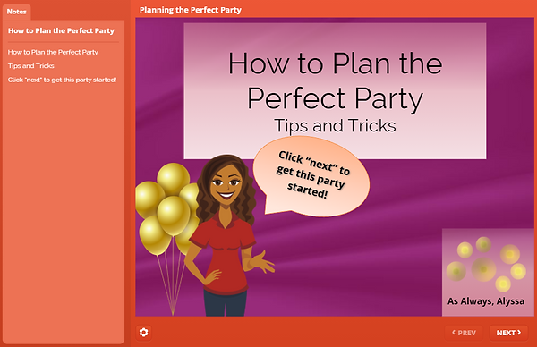 How to Plan a Party