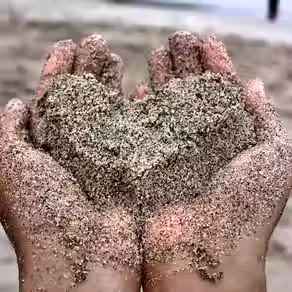 "This Sand Reminds Us that Sometimes Love Requires Patience..."