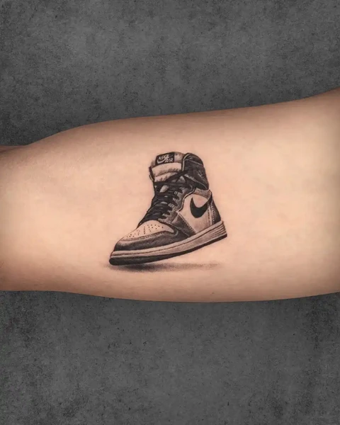 small air jordan tattoo