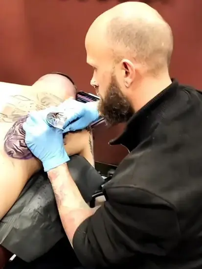 steve atkins at Aliens School