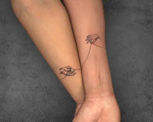 couple matching tattoo ideas