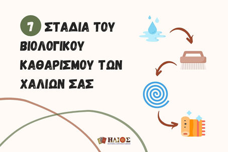 Πως πλένονται τα χαλιά σας στα Πλυντήρια Ταπήτων ΗΛΙΟΣ (+ Infographic)