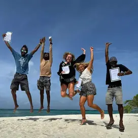 PADI Instructor Development Course at Dharavandhoo, Baa Atoll, Maldives with Maldivian Academy of Diving, May 2024.
