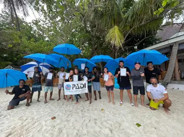 PADI Instructor Development Course at Bandos Maldives with Dive Desk, October 2023.