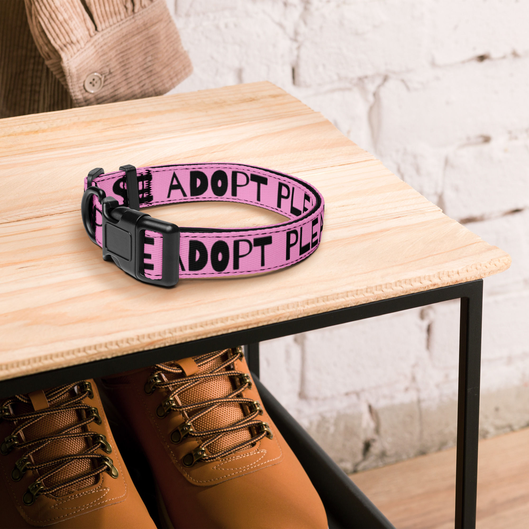 Pet collar pink