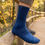 Thumbnail: Bulg Dark Blue Bond Nr:788 | Performance Fit Crew Sock