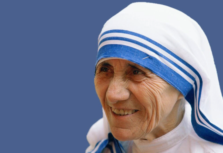rosto da Madre Teresa de Calcutá