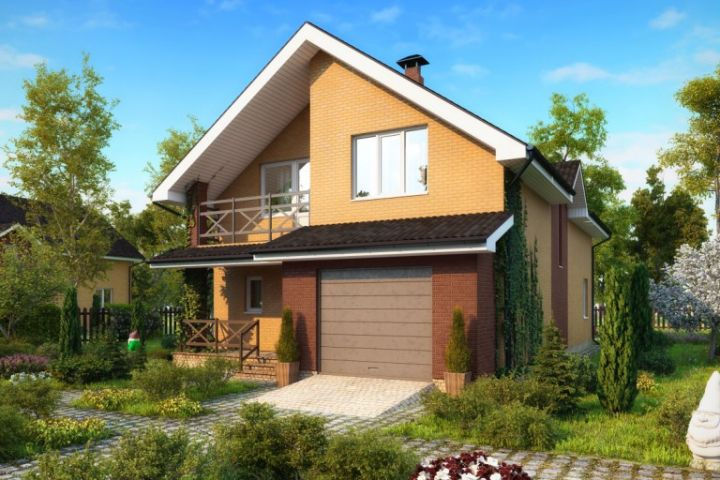 Коттедж "Амур". S= 182 кв.м.