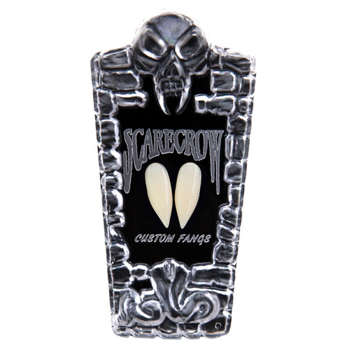 Sabers Deluxe Extra Long Fangs Scarecrow Vamp Fangs