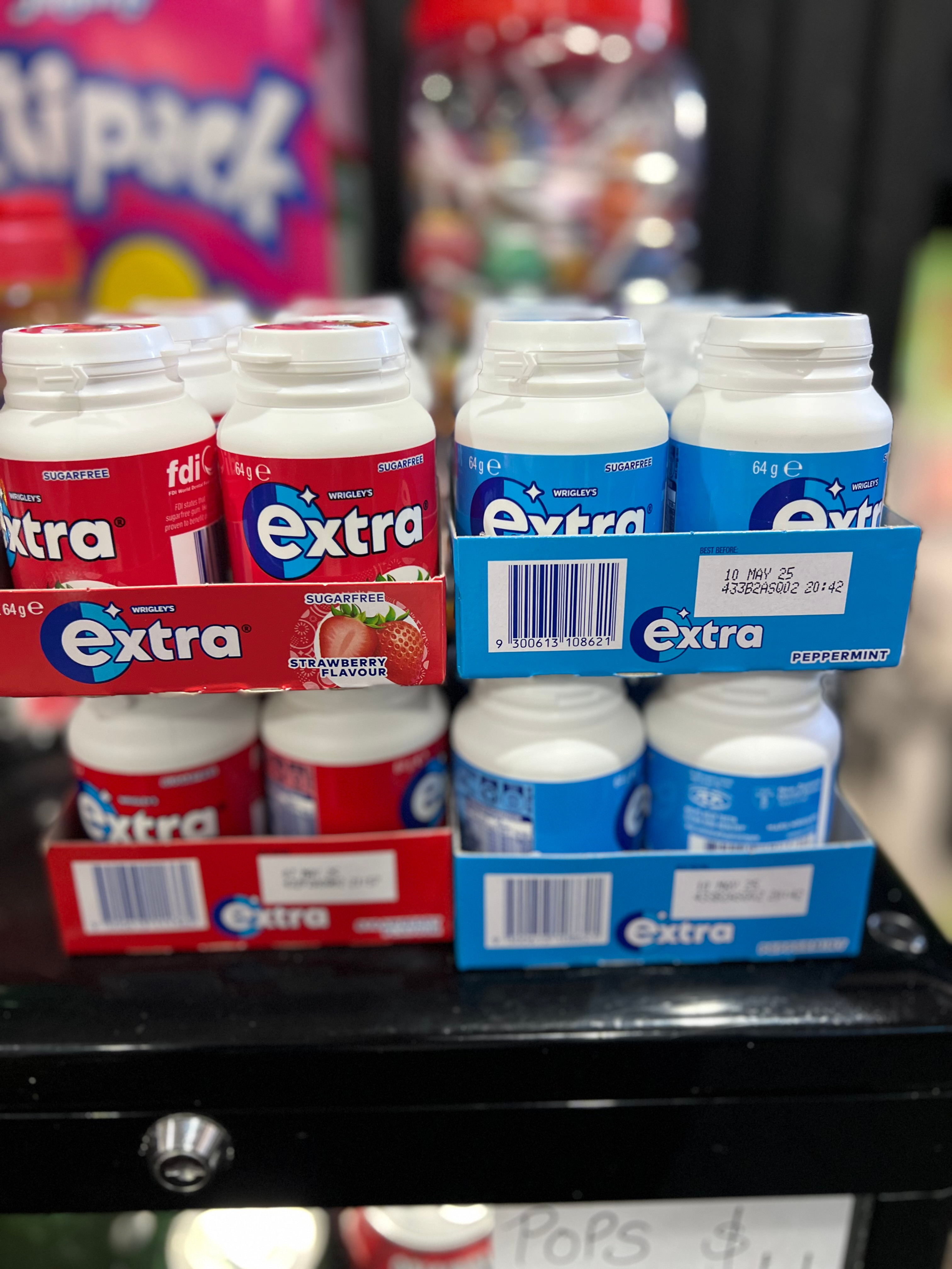 Extra 64g ( Peppermint or Strawberry)