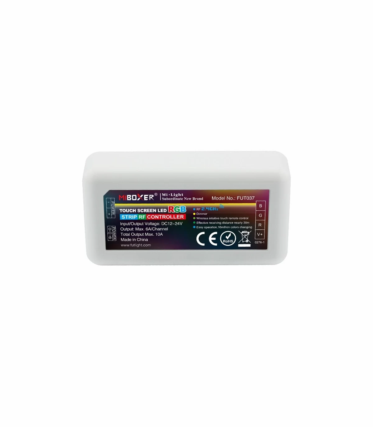 RGB LED strip controller 2.4GHz 4-zone