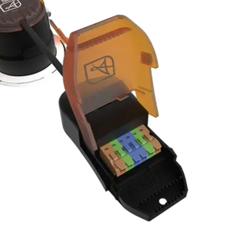 Thumbnail: Ansell Prism Pro XM dual wattage 4CCT LED fire-rated downlight IP65 APRIPXM/1