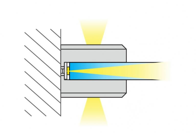 Thumbnail: 3D effect glass shelf LED clip - 1.1W