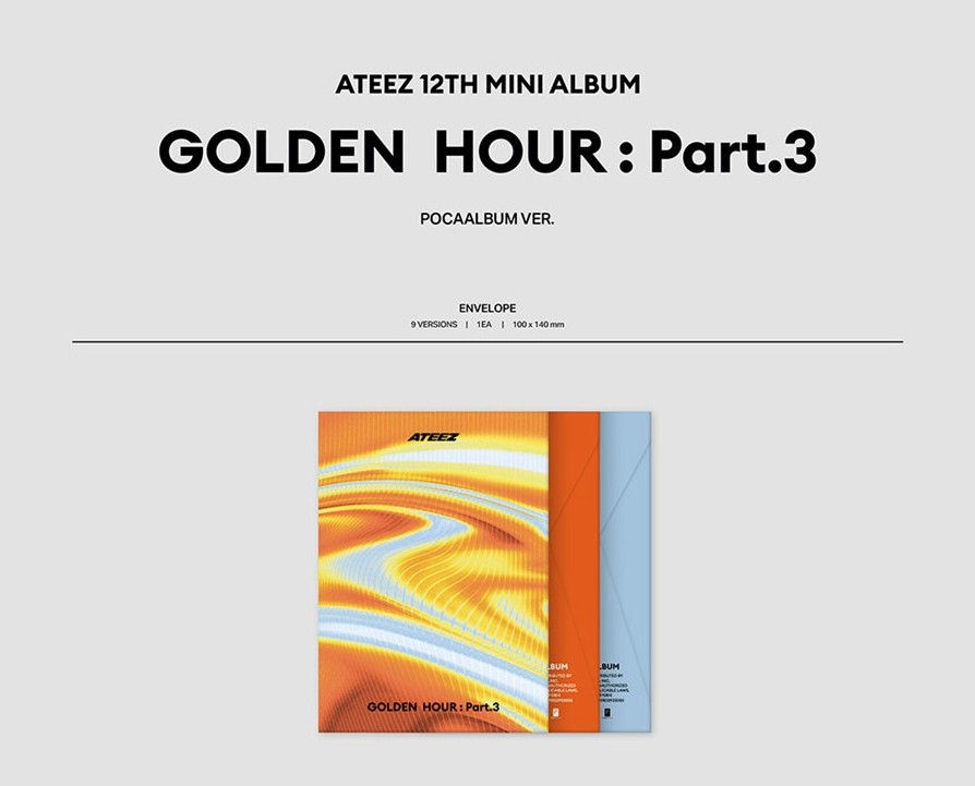 Thumbnail: ATEEZ Golden Hour Part 3 POCAALBUM Version 12th Mini Album