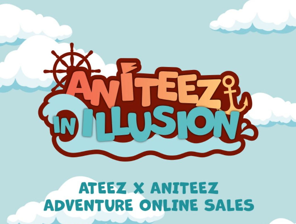 Thumbnail: Ateez ANITEEZ PLUSH KEYRING ANITEEZ IN ILLUSION OFFICIAL MD