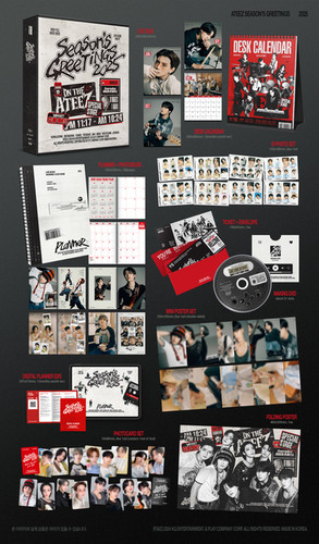Ateez 2025 Season's Greetings YES24 POB (PO) | Cosmo Electrical