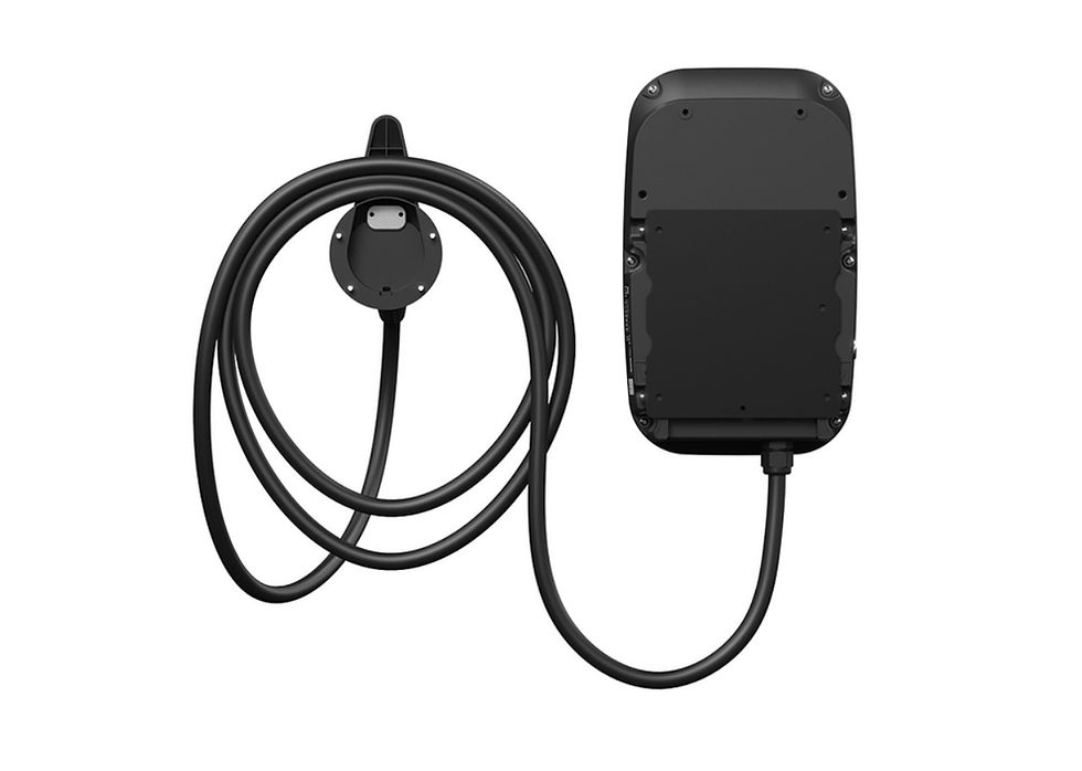 Thumbnail: Rolec QUBEV single phase 7.4kW 32A tethered smart EV charger Type 2 socket - EVON0095