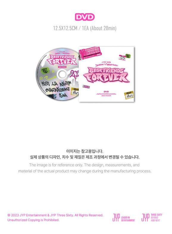 Thumbnail: ITZY 2024 Season's Greeting 2024 Best Friends Forever JYP Shop POB