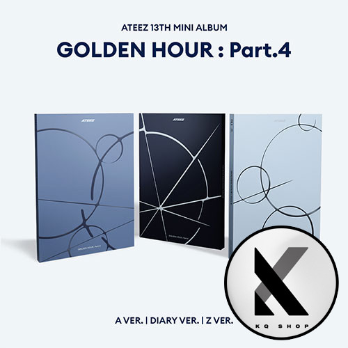 ATEEZ 13th Mini Album GOLDEN HOUR Part 4 KQ SHOP POB | Cosmo