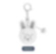 Thumbnail: Stray Kids SKZOO FACE KEYRING SILVER celebrATE Tour Merchandise