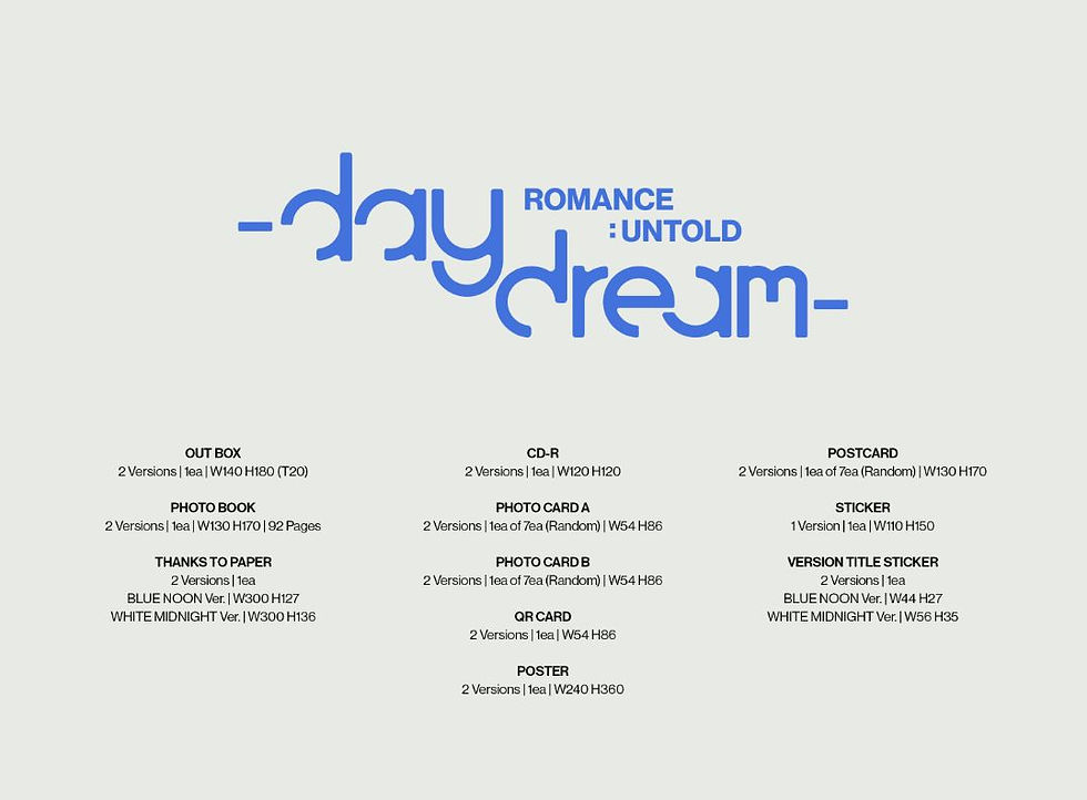 Thumbnail: Enhypen Romance Untold Daydream Album