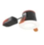 Ansell Prism Pro XM dual wattage 4CCT LED fire-rated downlight IP65 APRIPXM/1