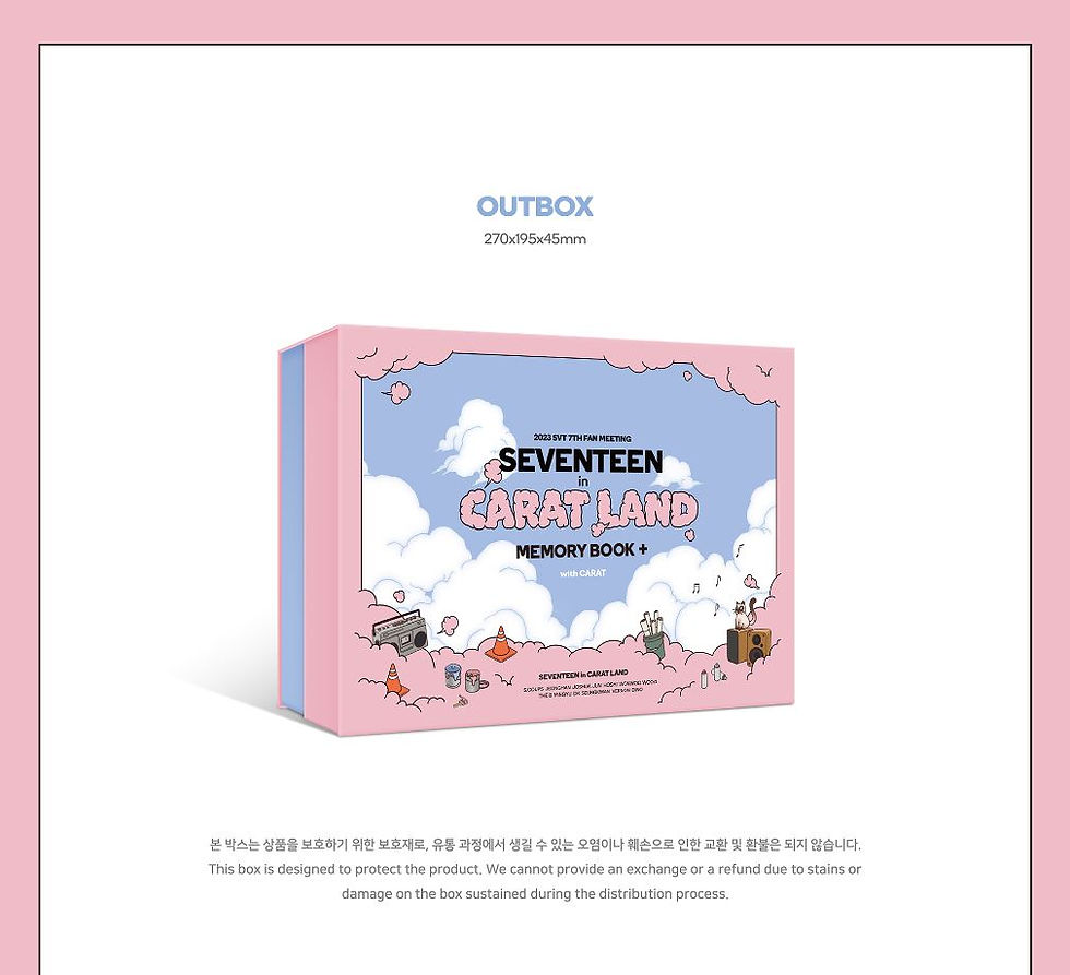 Thumbnail: SEVENTEEN 2023 SVT 7th Fan Meeting Memory Book Digital Code (with WEVERSE POB)