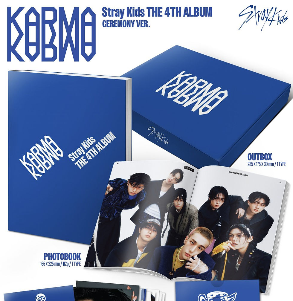 Thumbnail: Stray Kids Karma Album Ceremony Hooray Version JYP FAN SHOP POB