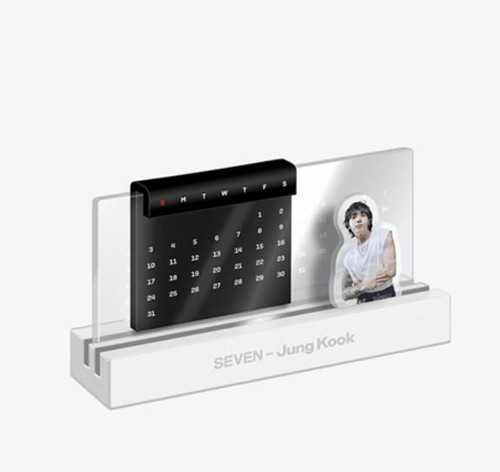 JUNGKOOK【SEVEN】SHIRT/DESK CALENDAR/キーリング JungKook SEVEN Acrylic Stand Calendar (BTS) | Cosmo Electrical