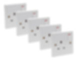 Axiom 1 Gang Switched Socket 13A AXMSSK1 - Multipack