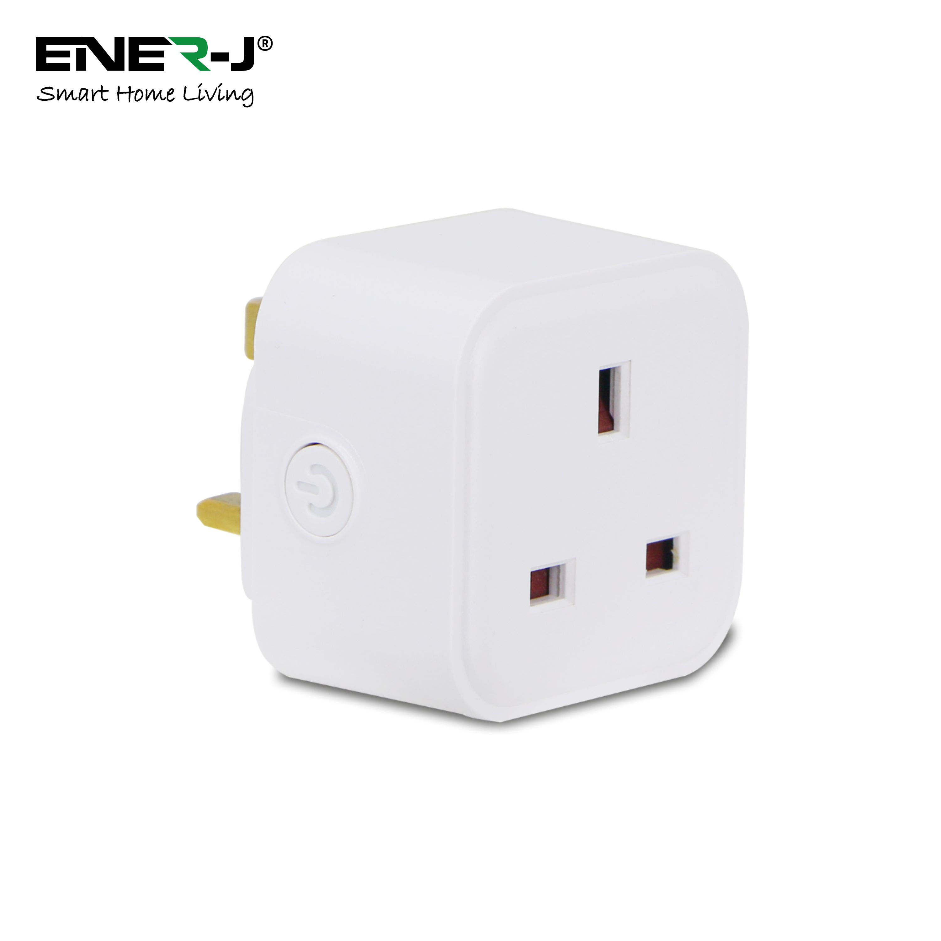 Ener-J 13A WiFi Smart Mini plug square, UK BS Plug